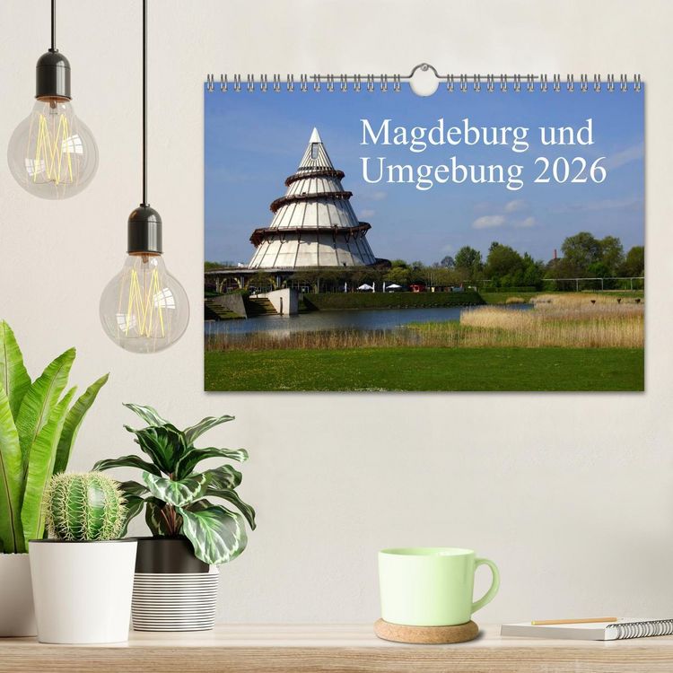 Produktbild: Magdeburg und Umgebung 2026 (Wandkalender 2026 DIN A4 quer), CALVENDO Monatskalender