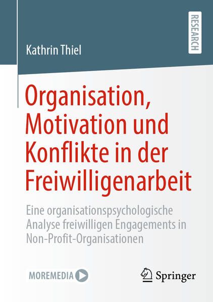 Produktbild: Organisation, Motivation und Konflikte in der Freiwilligenarbeit