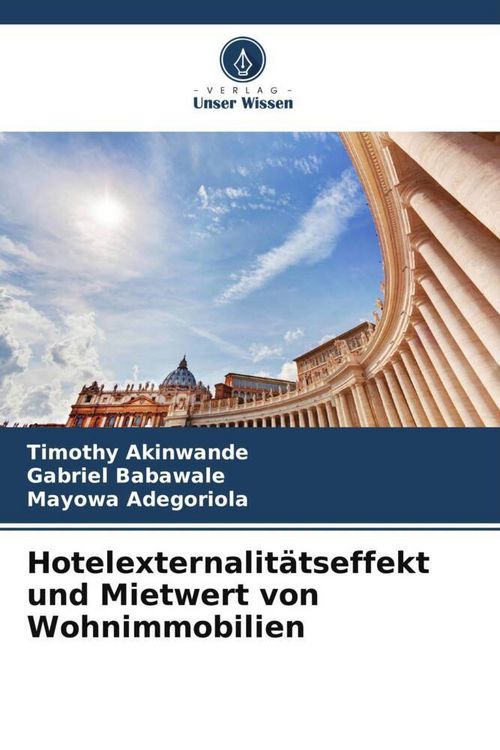 Produktbild: Hotelexternalit&auml;tseffekt und Mietwert von Wohnimmobilien