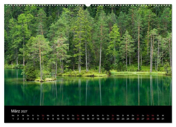 Produktbild: Landschaft im Licht (hochwertiger Premium Wandkalender 2027 DIN A2 quer), Kunstdruck in Hochglanz