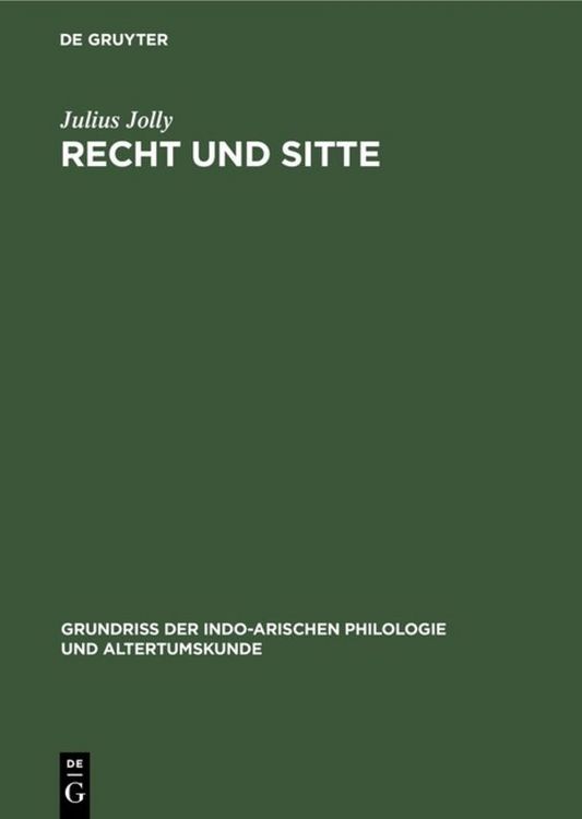 Produktbild: Recht und Sitte