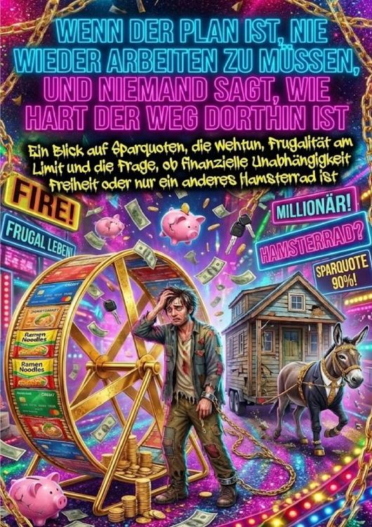 Produktbild: Wenn der Plan ist, nie wieder arbeiten zu m&uuml;ssen, und niemand sagt, wie hart der Weg dorthin ist