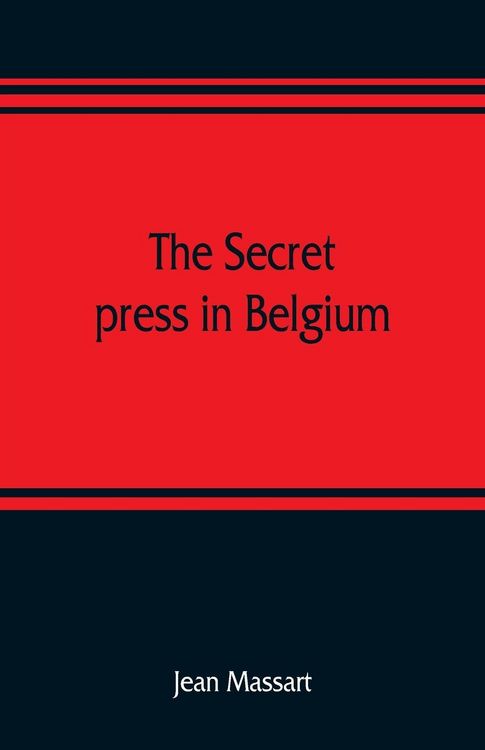 Produktbild: The secret press in Belgium