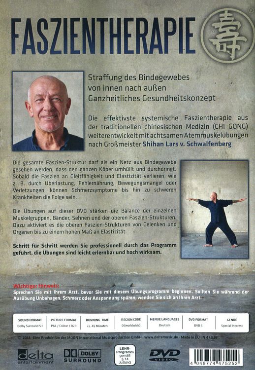 Produktbild: Faszientherapie aus der traditionellen chinesischen Medizin (CHI GONG)