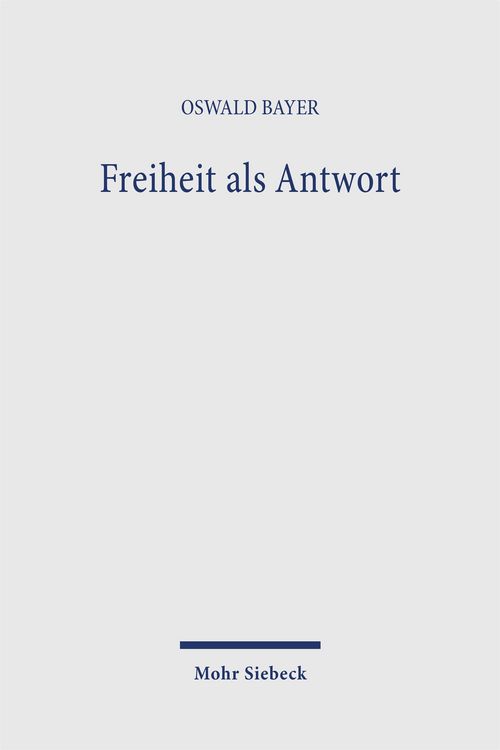 Produktbild: Freiheit als Antwort
