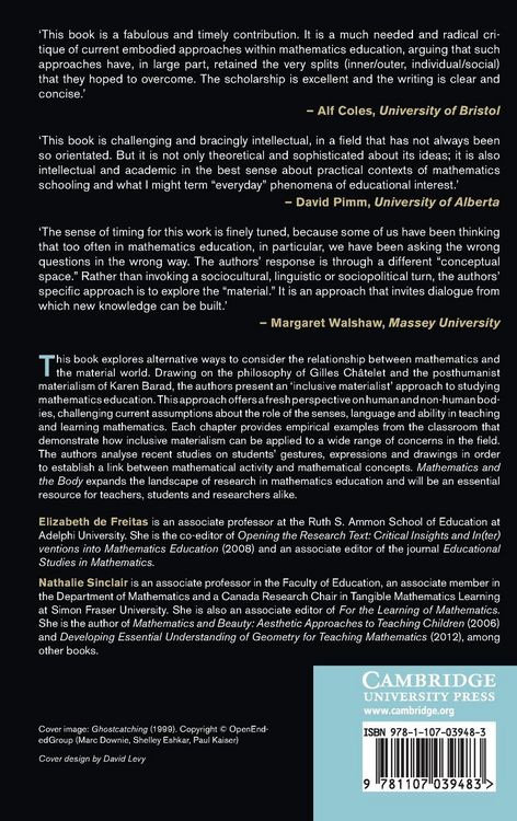 Produktbild: Mathematics and the Body