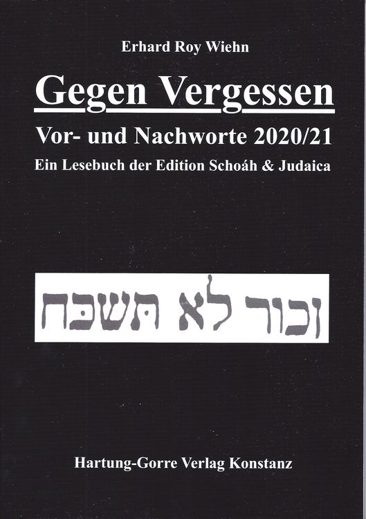 Produktbild: Gegen Vergessen