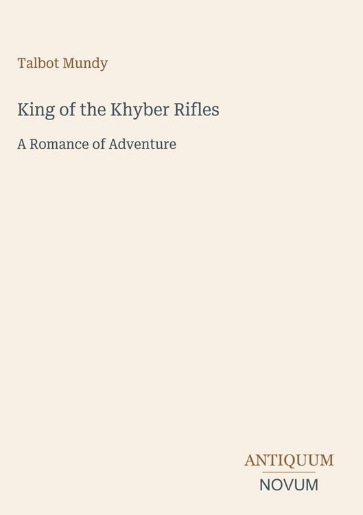Produktbild: King of the Khyber Rifles