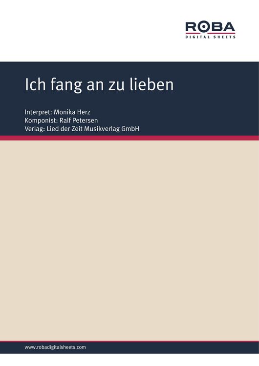 Produktbild: Ich fang an zu lieben
