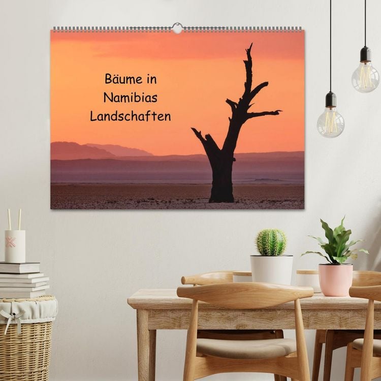 Produktbild: B&auml;ume in Namibias Landschaften (Wandkalender 2026 DIN A2 quer), CALVENDO Monatskalender