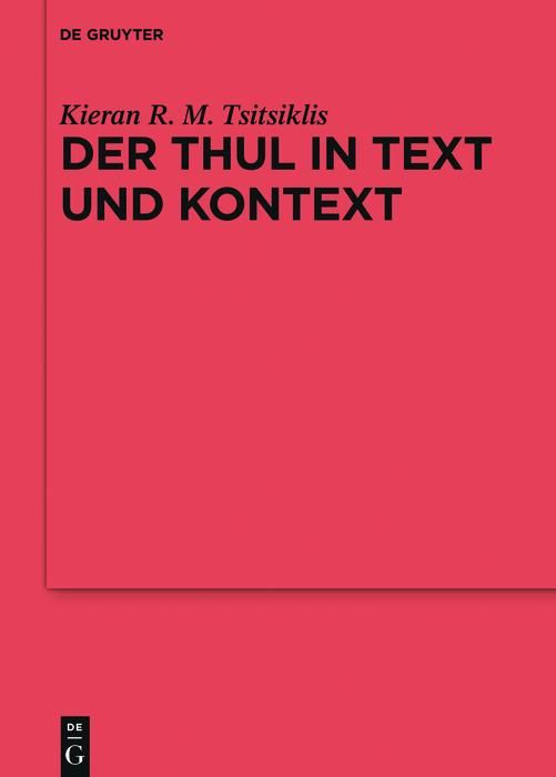 Produktbild: Der Thul in Text und Kontext
