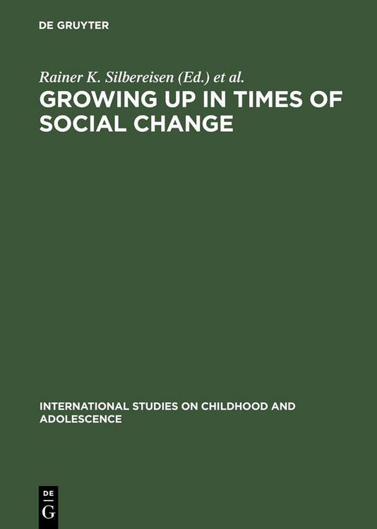 Produktbild: Growing up in Times of Social Change