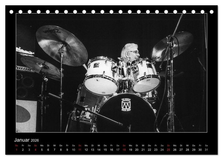 Produktbild: Jazz onstage (Tischkalender 2026 DIN A5 quer), CALVENDO Monatskalender