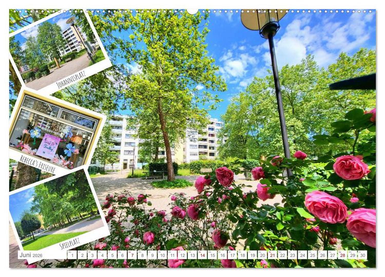 Produktbild: Mein Geretsried - Isarstadt im oberbayerischen Landkreis Bad T&ouml;lz-Wolfratshausen (Wandkalender 2026 DIN A2 quer), CALVENDO Monatskalender