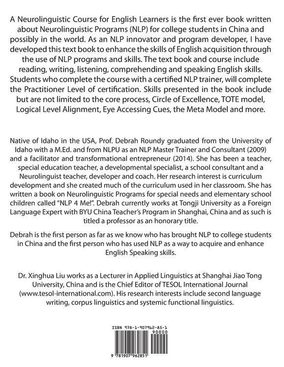 Produktbild: NLP 4 Me! A Neurolinguistic Course for English Learners