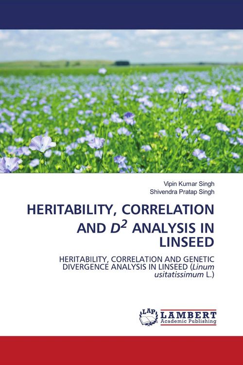 Produktbild: HERITABILITY, CORRELATION AND D2 ANALYSIS IN LINSEED