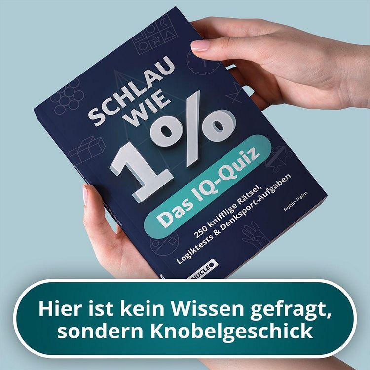 Produktbild: Schlau wie 1% &ndash; Das IQ-Quiz
