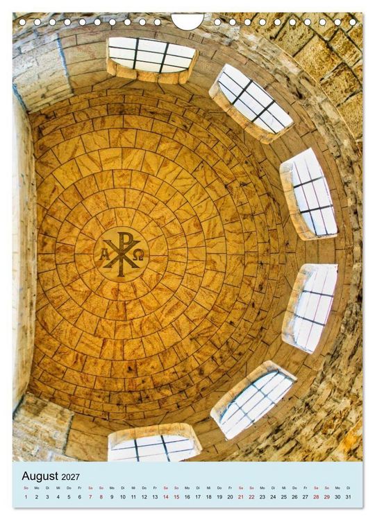 Produktbild: Evangelische Erl&ouml;serkirche Jerusalem (Wandkalender 2027 DIN A4 hoch), CALVENDO Monatskalender