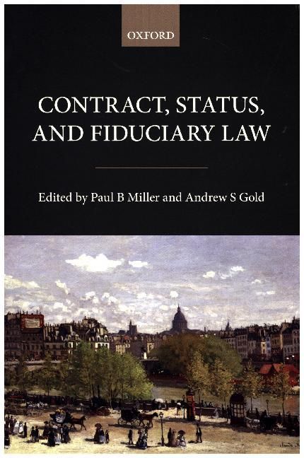 Produktbild: Contract, Status, and Fiduciary Law
