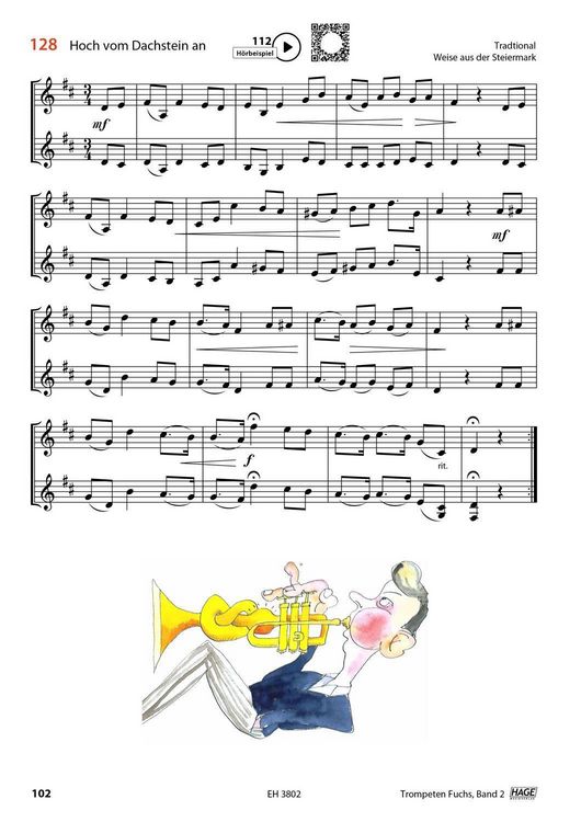 Produktbild: Trompeten Fuchs Band 2