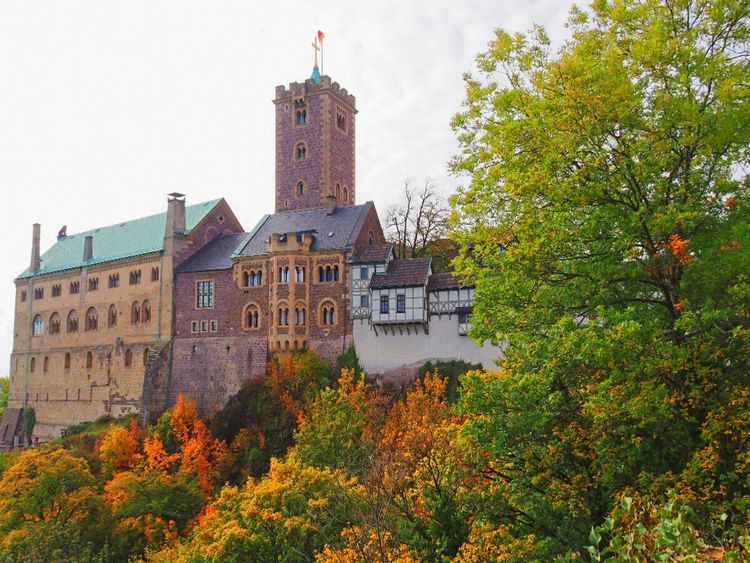 Produktbild: CALVENDO Puzzle Die Wartburg in Th&uuml;ringen | 1000 Teile Lege-Gr&ouml;&szlig;e 64x48cm Foto-Puzzle f&uuml;r gl&uuml;ckliche Stunden