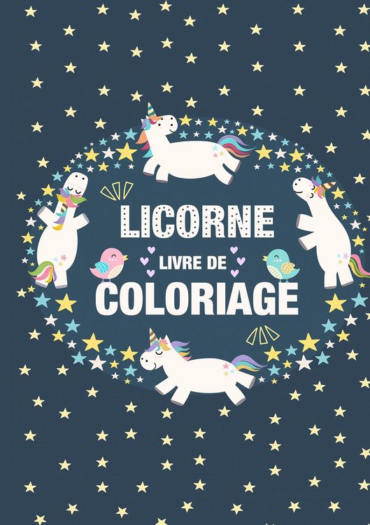 Produktbild: Coloriage Licornes pour Enfants 3-8 ans