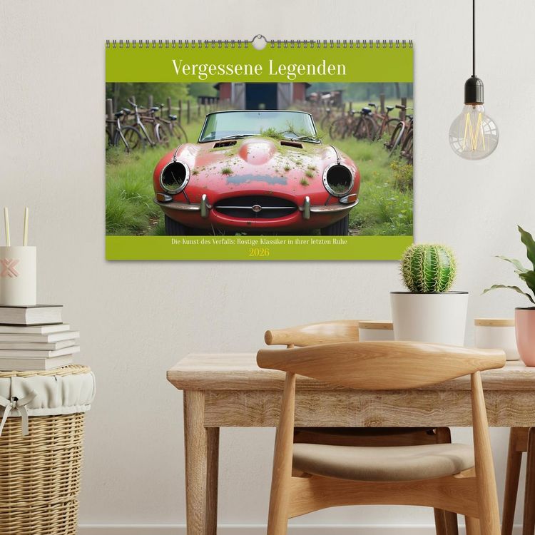 Produktbild: Vergessene Legenden (Wandkalender 2026 DIN A3 quer), CALVENDO Monatskalender