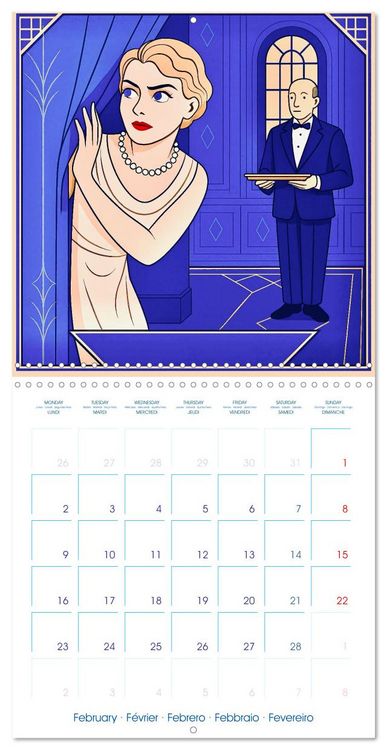 Produktbild: George Gershwin (Wall Calendar 2026 12 &times; 12 Inch) CALVENDO 12 Month Wall Calendar