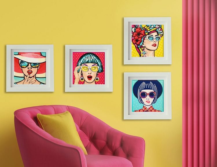 Produktbild: Diamond Painting Mini Moderne Frauen