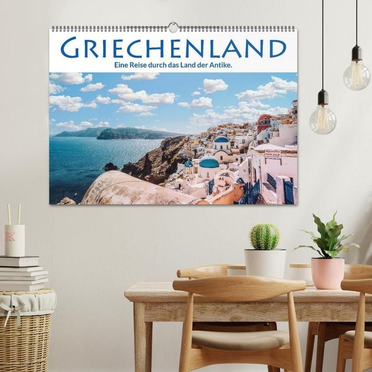 Produktbild: Griechenland - Eine Reise durch das Land der Antike. (Wandkalender 2027 DIN A2 quer), CALVENDO Monatskalender