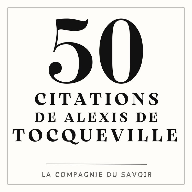 Produktbild: 50 citations de Tocqueville