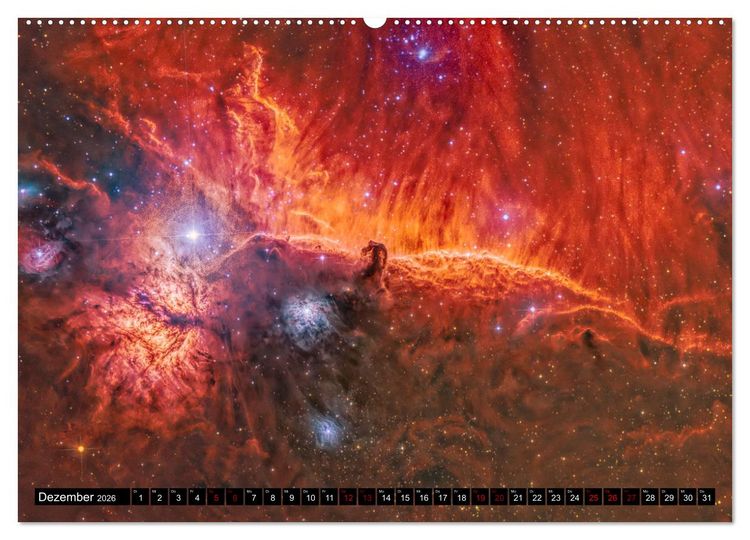 Produktbild: Deepsky 2026 (Wandkalender 2026 DIN A2 quer), CALVENDO Monatskalender