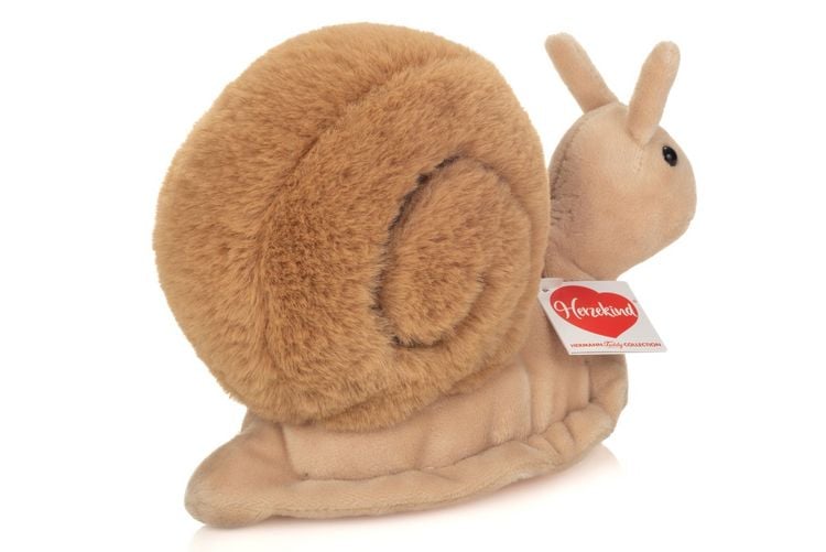 Produktbild: Teddy Hermann 93955 - Schnecke Lotta, 20 cm, Pl&uuml;schtier, Herzekind-Kollektion