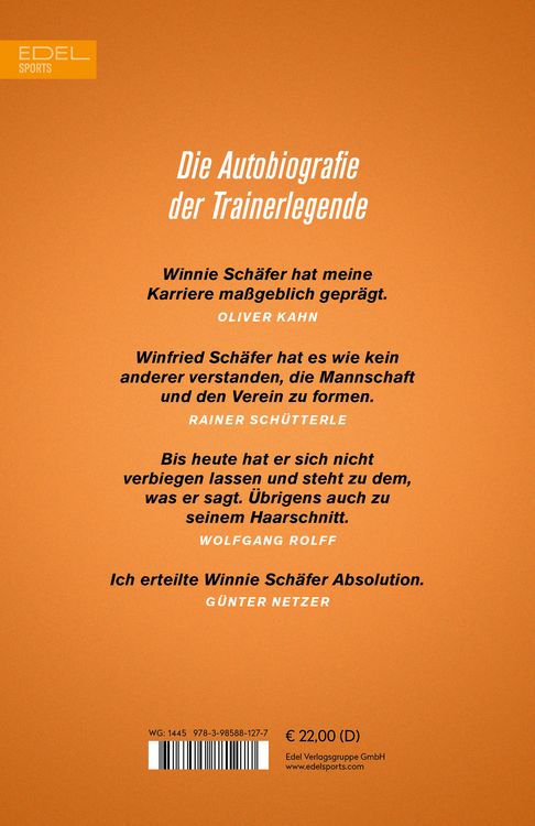 Produktbild: Fu&szlig;ball-Trainerlegende Winnie Sch&auml;fer: Wildpark, Scheichs und Voodoozauber