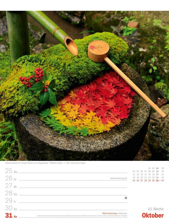 Produktbild: Japan Wochenplaner Kalender 2027 | Das Land der aufgehenden Sonne
