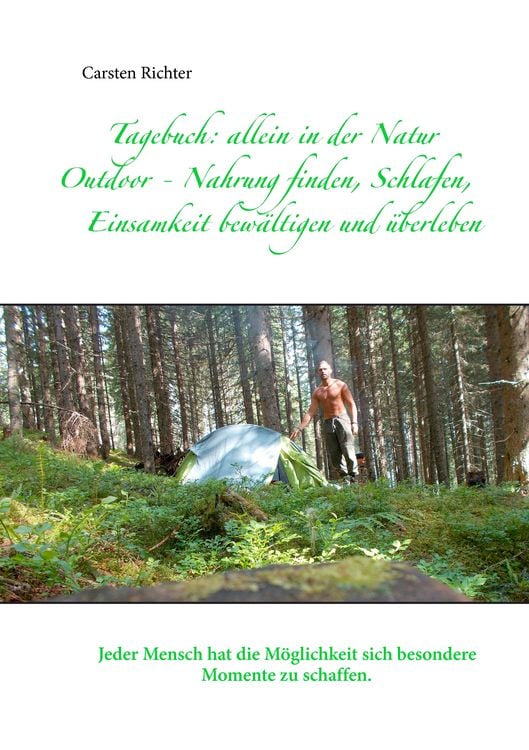 Produktbild: Tagebuch: allein in der Natur