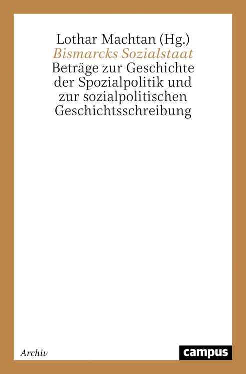 Produktbild: Bismarcks Sozialstaat