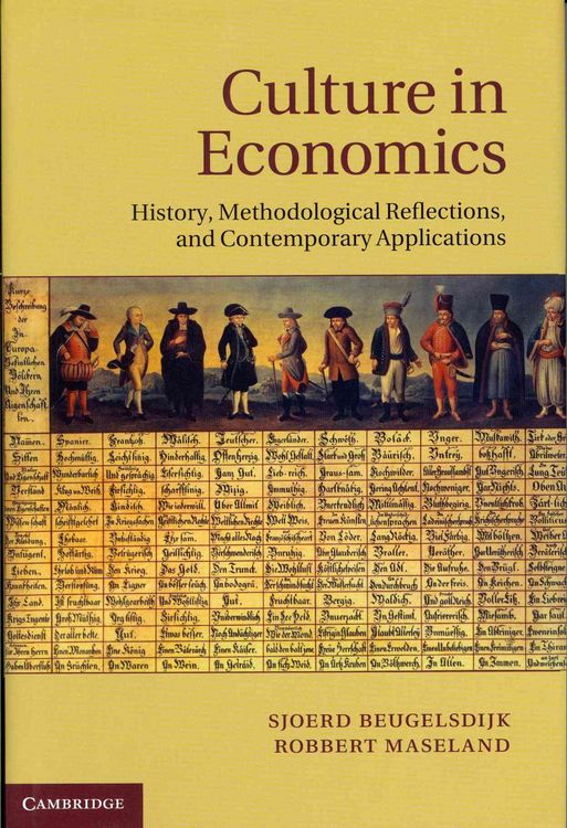Produktbild: Culture in Economics