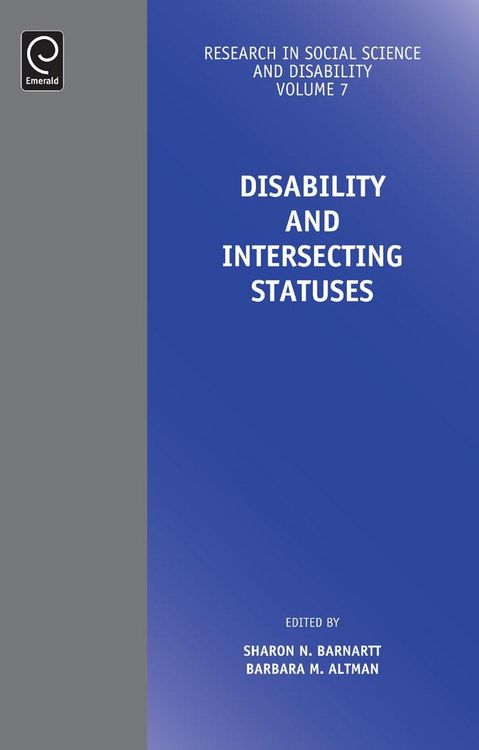 Produktbild: Disability and Intersecting Statuses