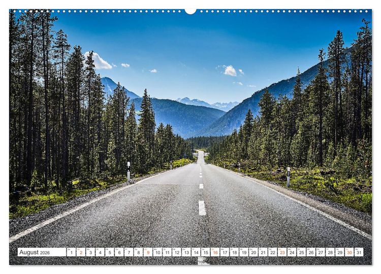 Produktbild: Wege durch die Alpen (hochwertiger Premium Wandkalender 2026 DIN A2 quer), Kunstdruck in Hochglanz