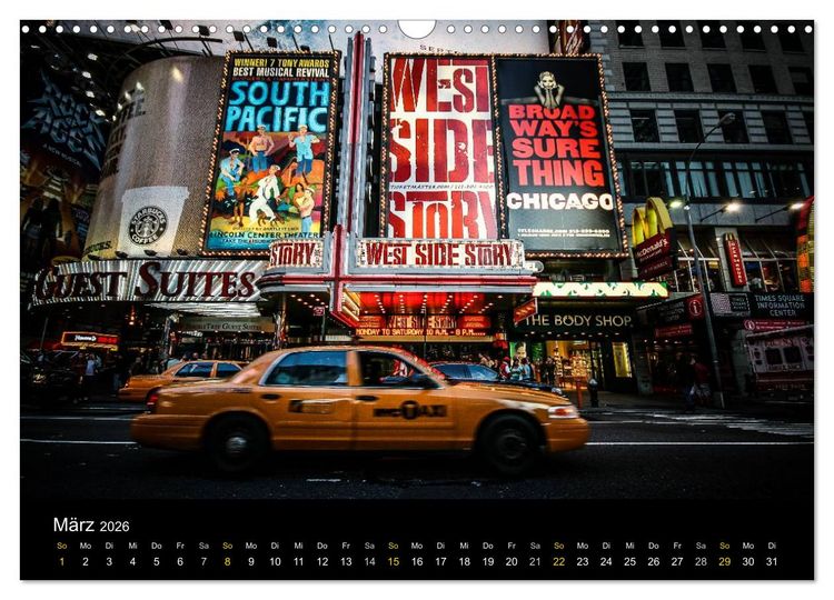 Produktbild: New York Shoots (Wandkalender 2026 DIN A3 quer), CALVENDO Monatskalender