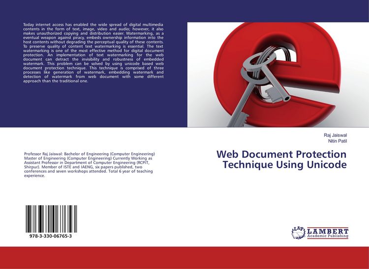 Produktbild: Web Document Protection Technique Using Unicode