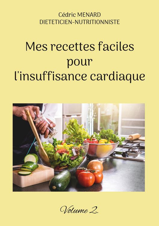 Produktbild: Mes recettes faciles pour l'insuffisance cardiaque.