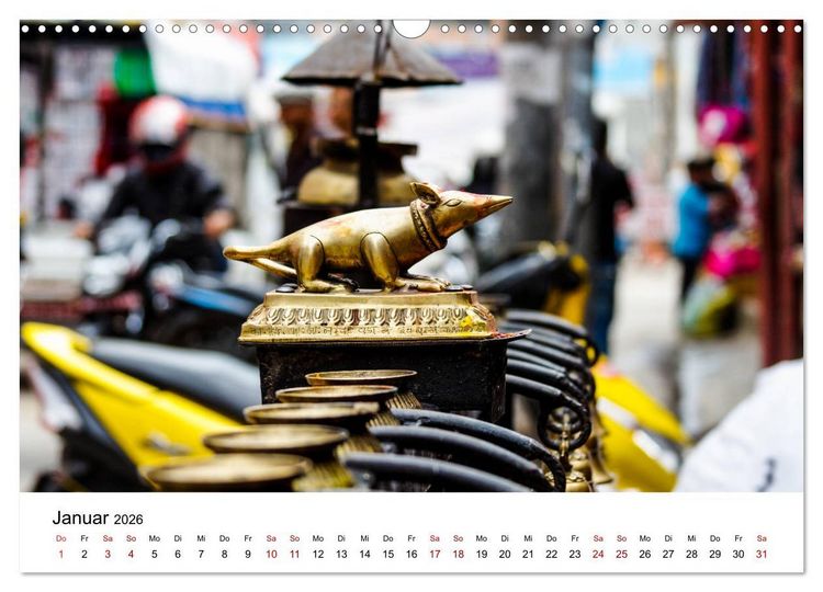 Produktbild: Impressionen aus Kathmandu (Wandkalender 2026 DIN A3 quer), CALVENDO Monatskalender
