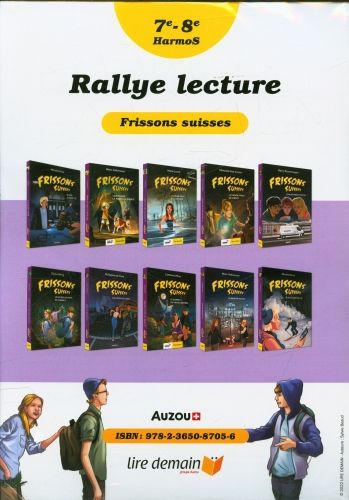 Produktbild: Rallye de lecture : frisson suisses : 7e-8e HarmoS