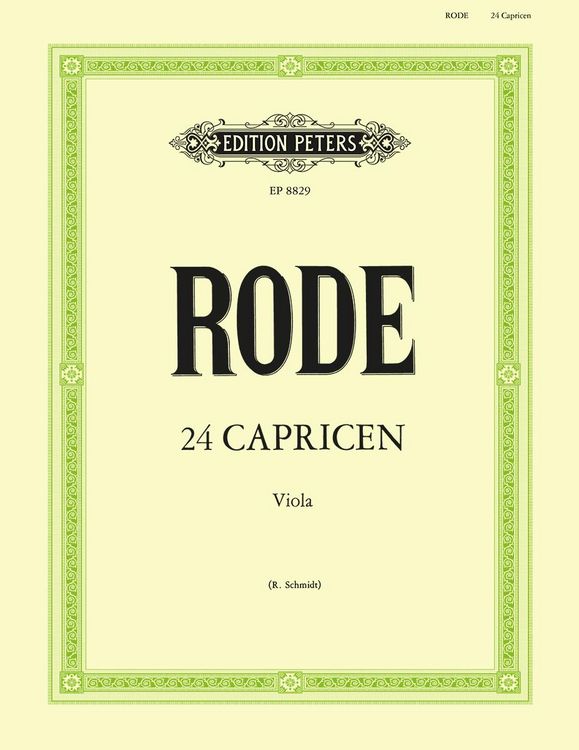 Produktbild: Rode, P: 24 Caprices (in the Form of Etudes) for Violin (Tra