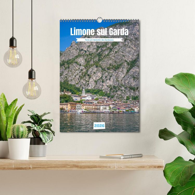 Produktbild: Limone sul Garda - Perle am Westufer des Gardasees (Wandkalender 2026 DIN A3 hoch), CALVENDO Monatskalender