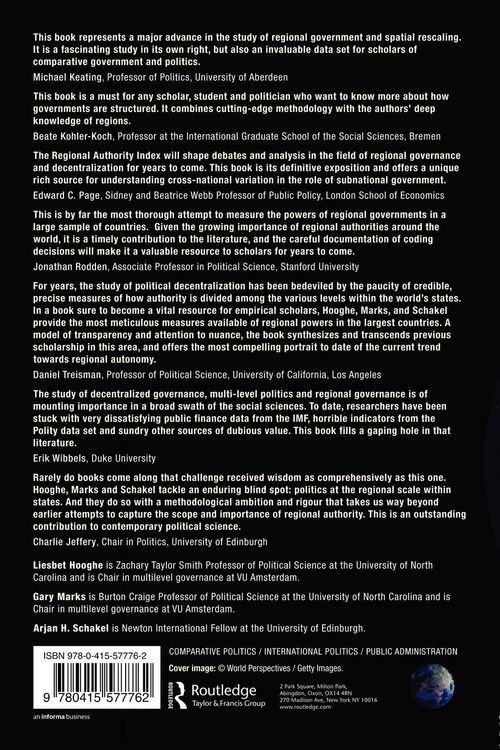 Produktbild: The Rise of Regional Authority