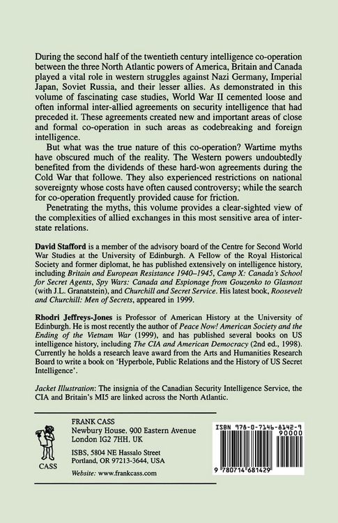 Produktbild: American-British-Canadian Intelligence Relations, 1939-2000