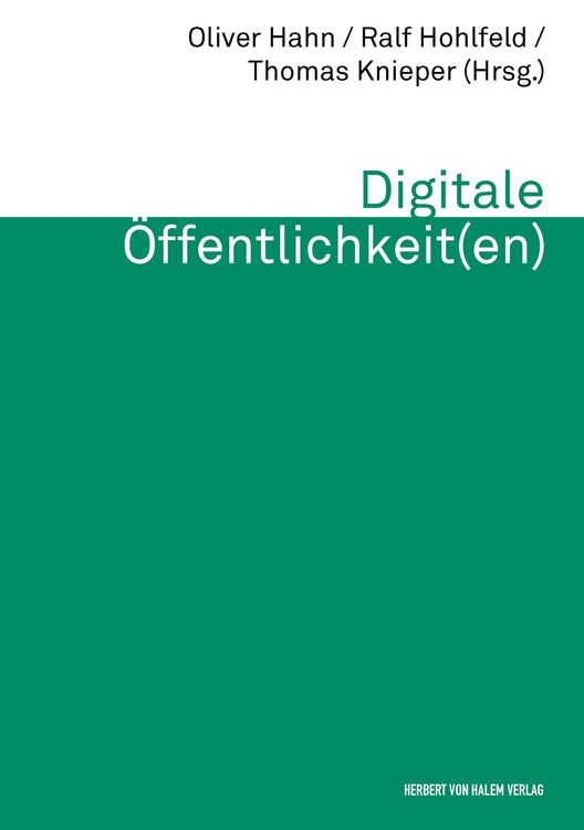 Produktbild: Digitale &Ouml;ffentlichkeit(en)